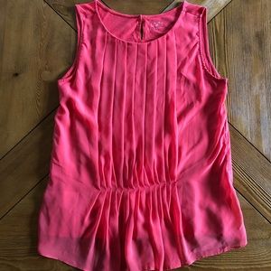 Loft coral tank top